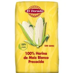 Harina precocida de maíz blanca - 1kg