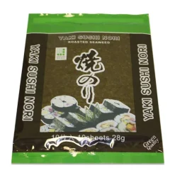 Hojas de alga Nori para sushi - 10 hojas
