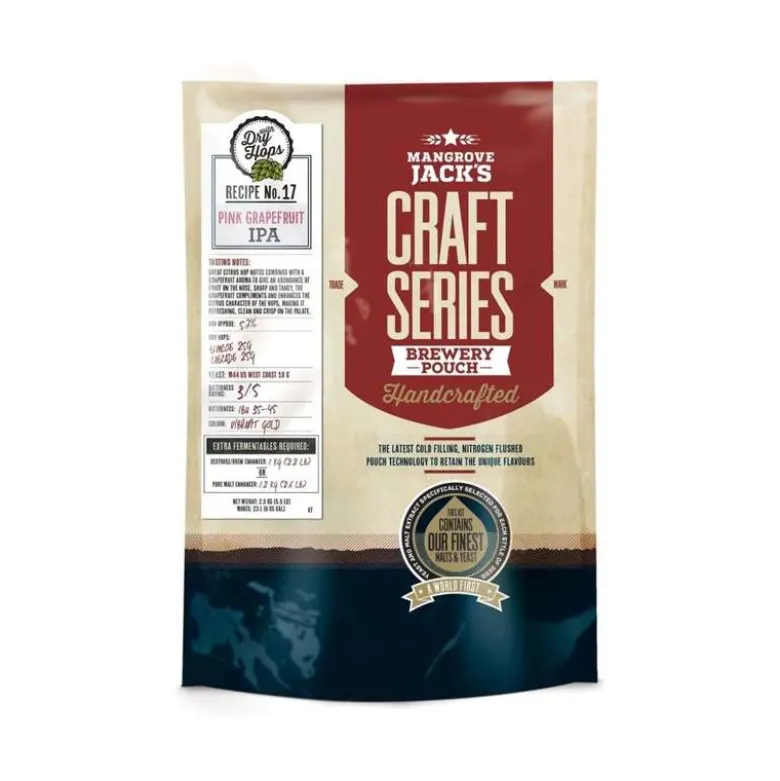 IPA Pink Grapefruit con dry hoping - 23 L