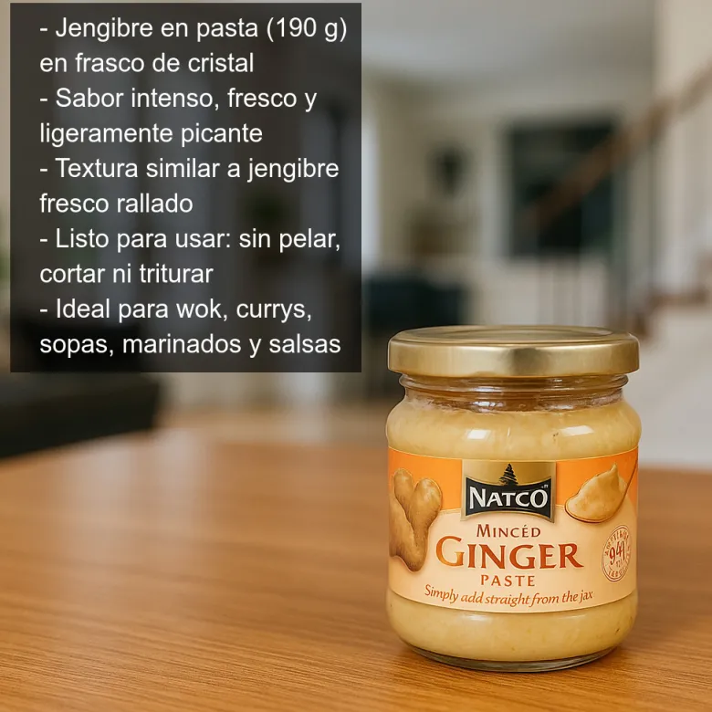 Jengibre en pasta - 190g