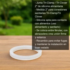 Junta para Tri-Clamp 2