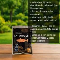 Katsuobushi bonito en láminas - 25 g