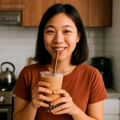 Kit Bubble Tea Café (Té de burbujas) - 4 servicios