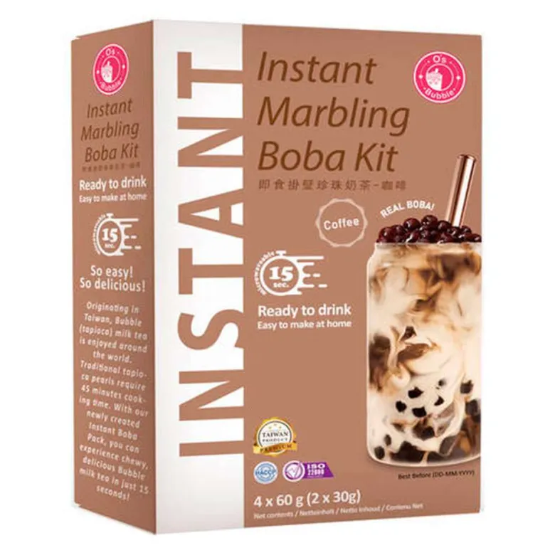 Kit Bubble Tea Café (Té de burbujas) - 4 servicios