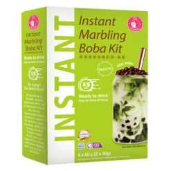 Kit Bubble Tea Matcha (Té de burbujas) - 4 servicios