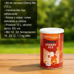 Kit de cerveza Cherry Ale - 12 L