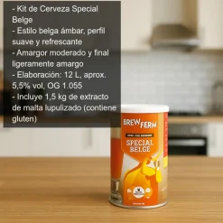 Kit de Cerveza Special Belge