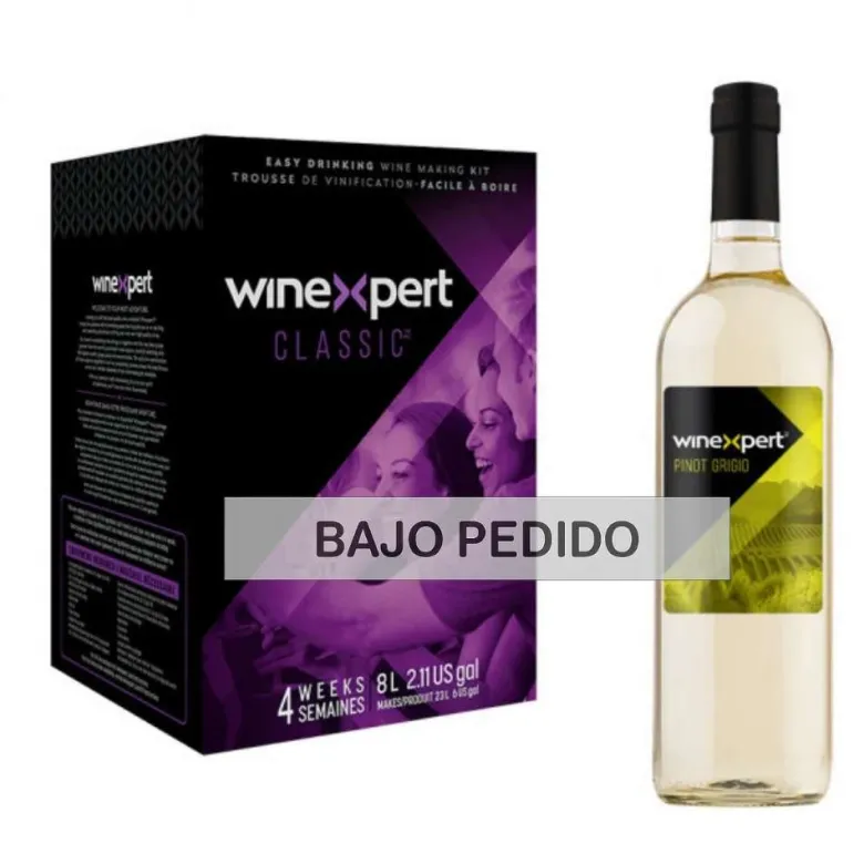 Kit de vino blanco SG Wines estilo Pinot Grigio Californiano - 23L