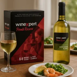Kit de vino Private Reserve Adelaide Hills Sauvignon Blanc Style - 23L
