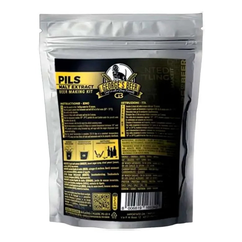 Kit ingredientes para cerveza Pilsner - 5 litros