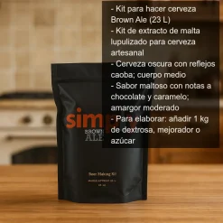 Kit para hacer cerveza Brown Ale - 23 L