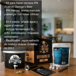 Kit para hacer cerveza IPA - 5 litros