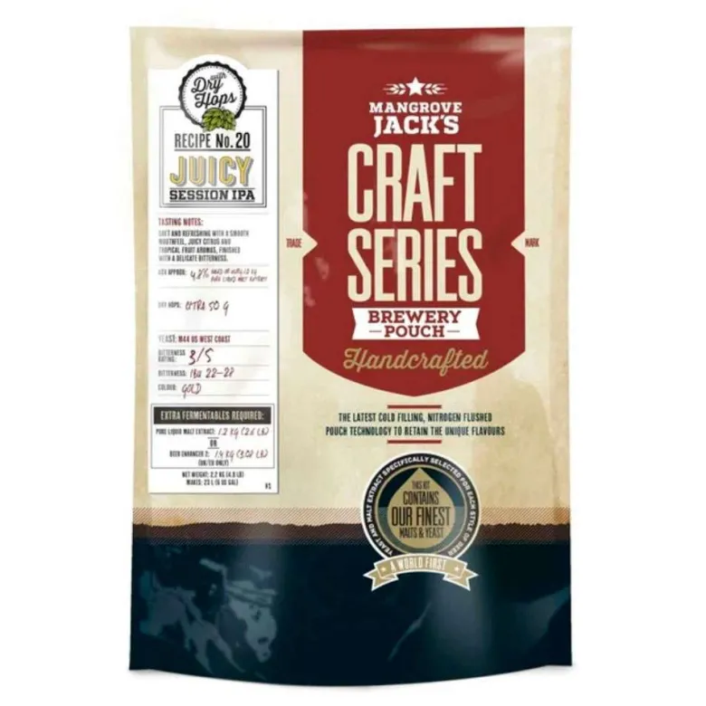 Kit para hacer cerveza Juicy Session IPA - 23 litros
