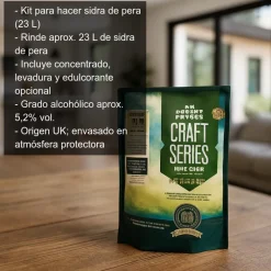 Kit para hacer sidra de pera - 23 L