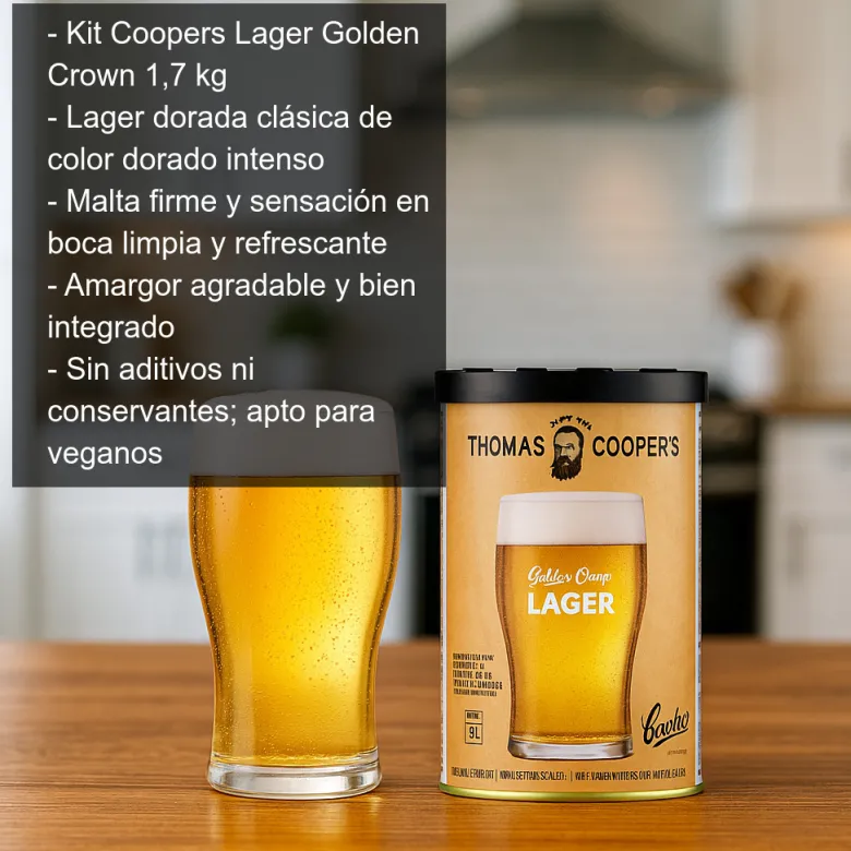Lager Golden Crown - 1,7 Kg