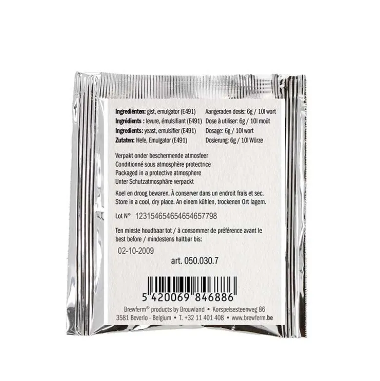 Levadura Lager - 6g - 10L