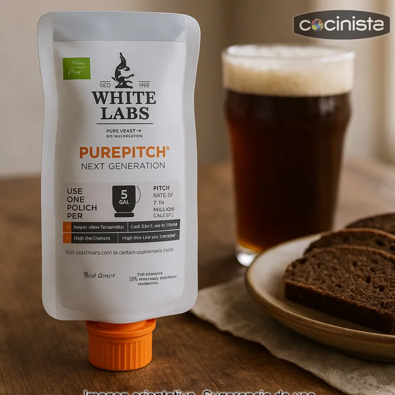 Levadura líquida orgánica English Ale WLP002-O - 19 L