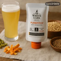Levadura líquida orgánica WLP400-O Belgian Wit Ale - 19 L