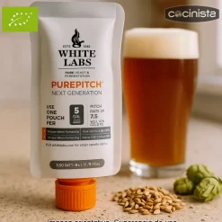 Levadura líquida orgánica WLP051-O California Ale V - 19 L