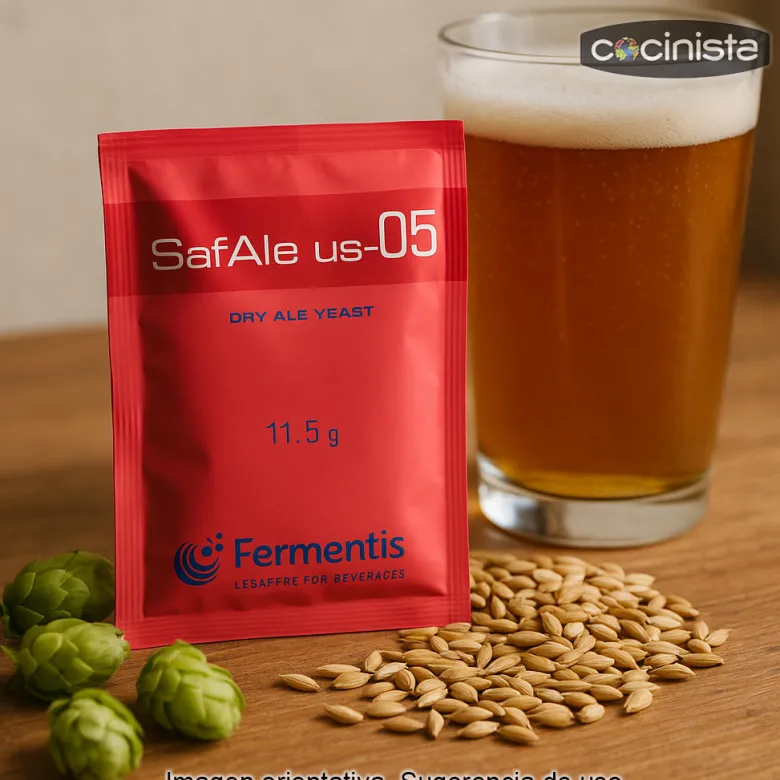 Levadura para cerveza SafAle US-05 - 11,5 gr