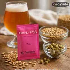 Levadura para cerveza SafAle T-58 - 11,5g