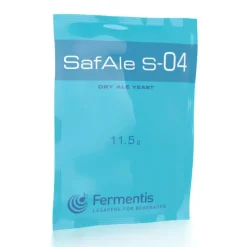 Levadura para cerveza SafAle S-04 - Pack de 5 x 11,5 g