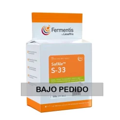 Levadura para cerveza SafAle S-33 - 500g