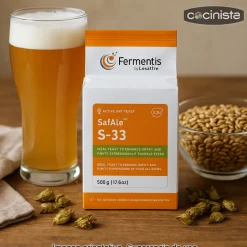 Levadura para cerveza SafAle S-33 - 500g