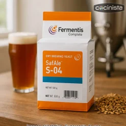Levadura para cerveza SafAle S-04 - 500g