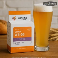Levadura para cerveza SafAle WB-06 - 500g
