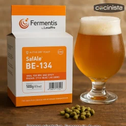 Levadura para cerveza SafAle BE-134 - 500G