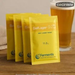 Levadura para cerveza Saflager S-23 - 11,5g - Pack de 5