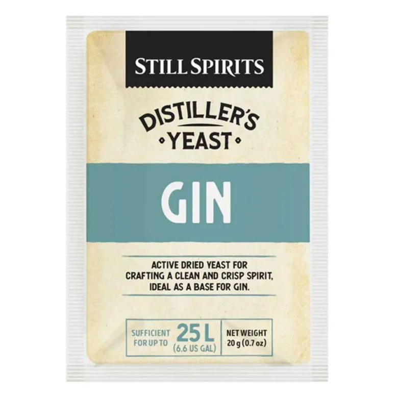 Levadura para destilado: ginebra - 20g