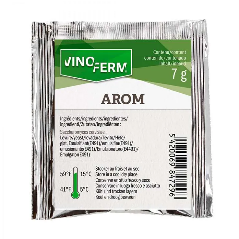 Levadura para vino Arom - 7 g
