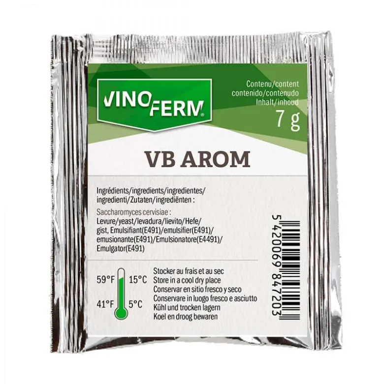 Levadura para vino VB Arom - 7 g