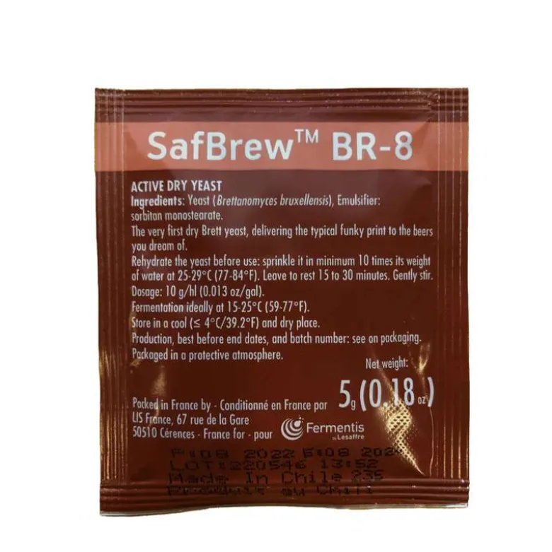 Levadura SafBrew BR-8 - 5g-