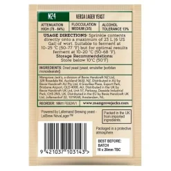 Levadura Versa Lager M24 - 23 L