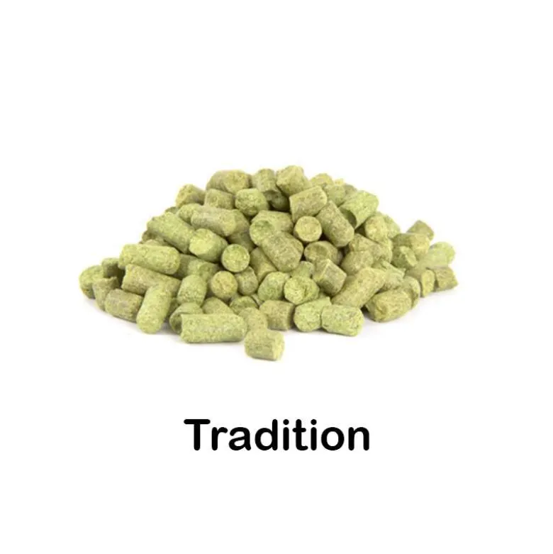 Lúpulo Tradition en pellet 2025 - 50g