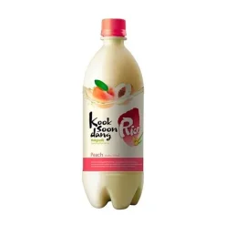 Makgeolli con sabor a melocotón - 750 ml