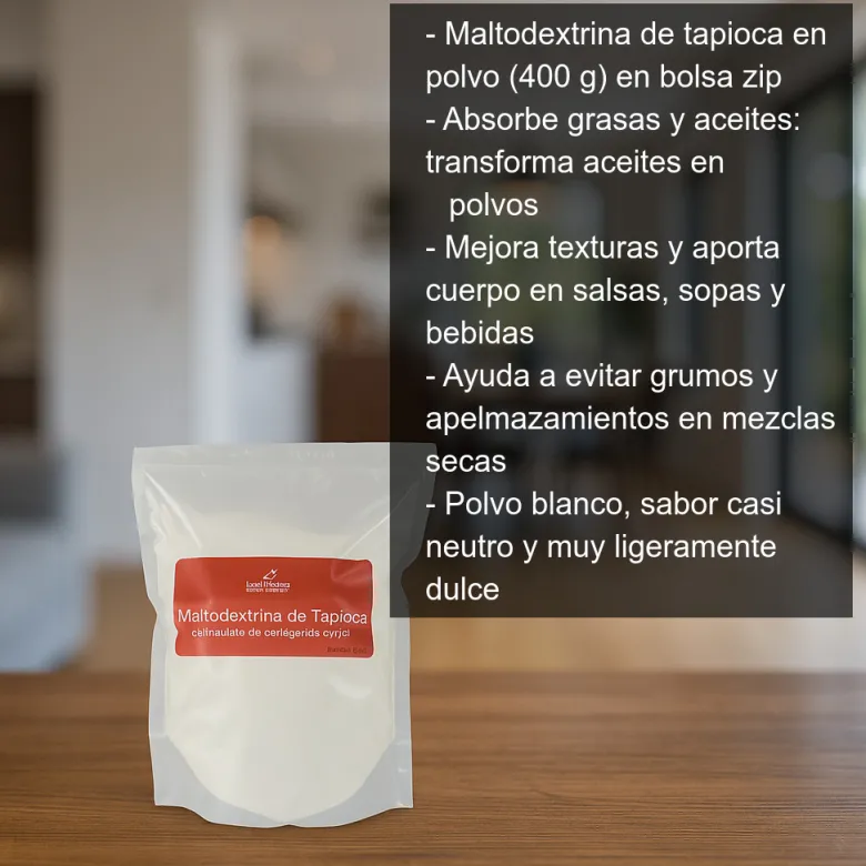 Maltodextrina de Tapioca - 400g