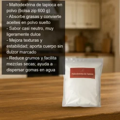 Maltodextrina de Tapioca - 600g