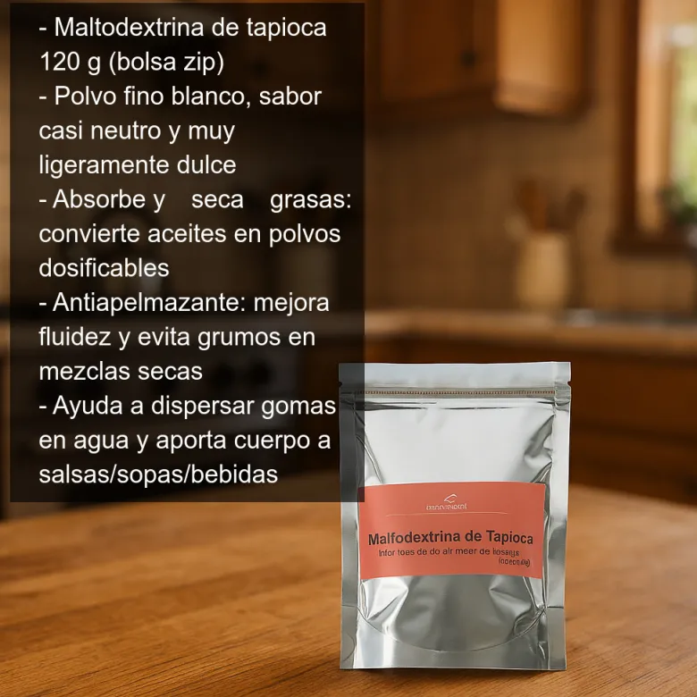 Maltodextrina de Tapioca - 120g