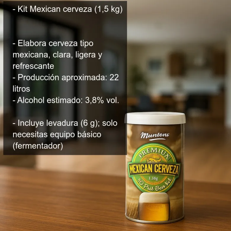 Mexican cerveza - 1,5 Kgr