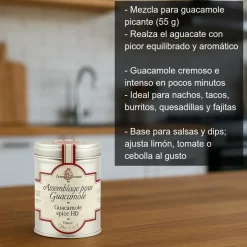 Mezcla guacamole picante - 55 g