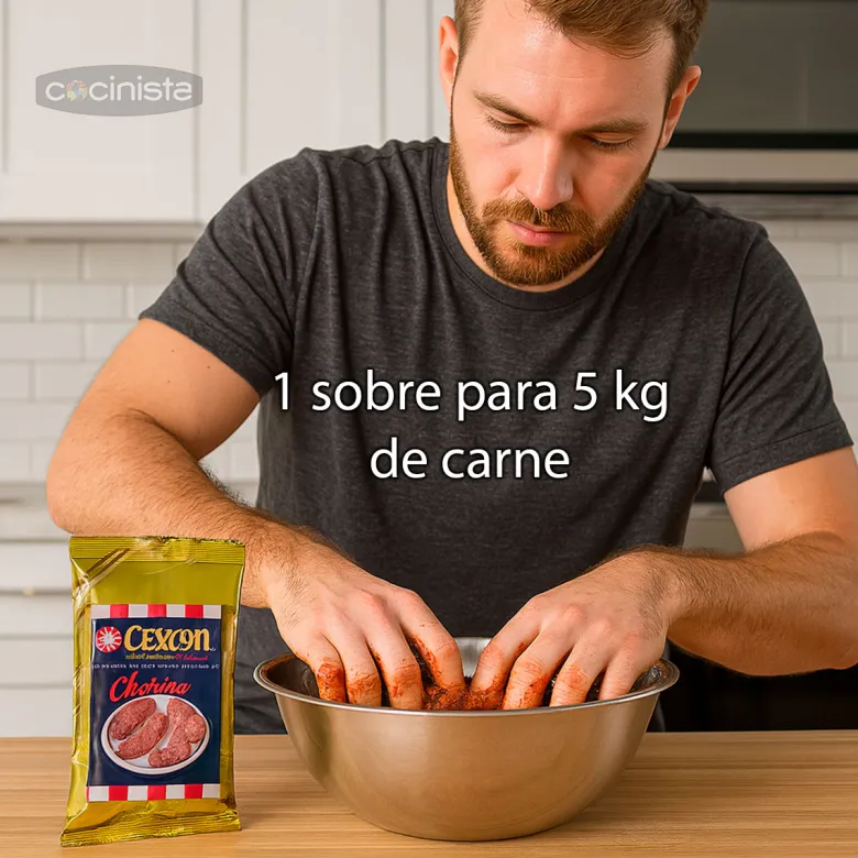 Mezcla para hacer chorizo - Para 5 kg