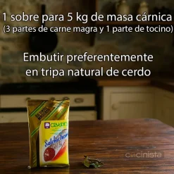 Mezcla para hacer salchichón - Para 5 kg
