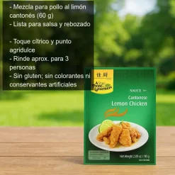 Mezcla para pollo al limón estilo cantonés - 60 g