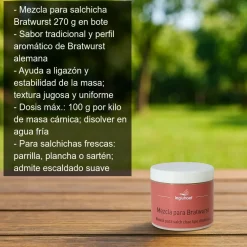 Mezcla para salchicha Bradwurst - 270g