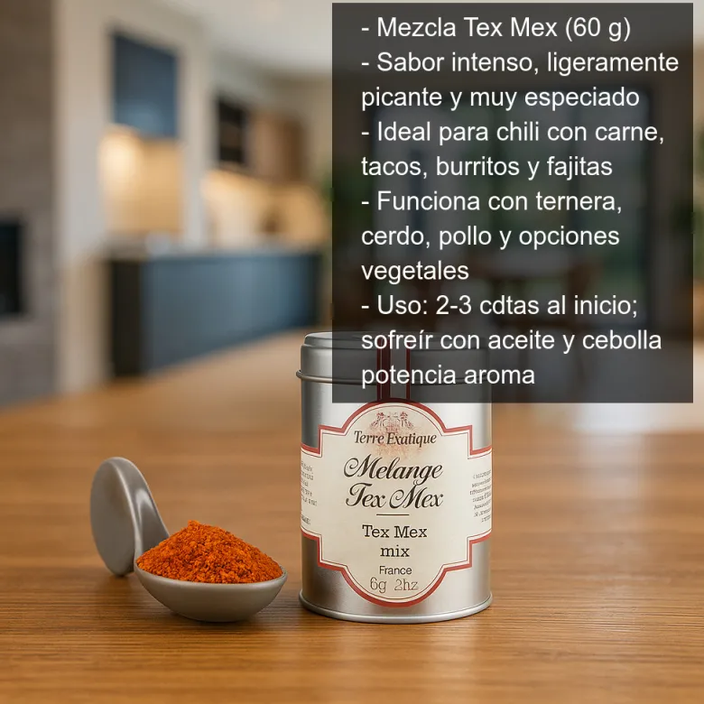 Mezcla Tex Mex - 60 g