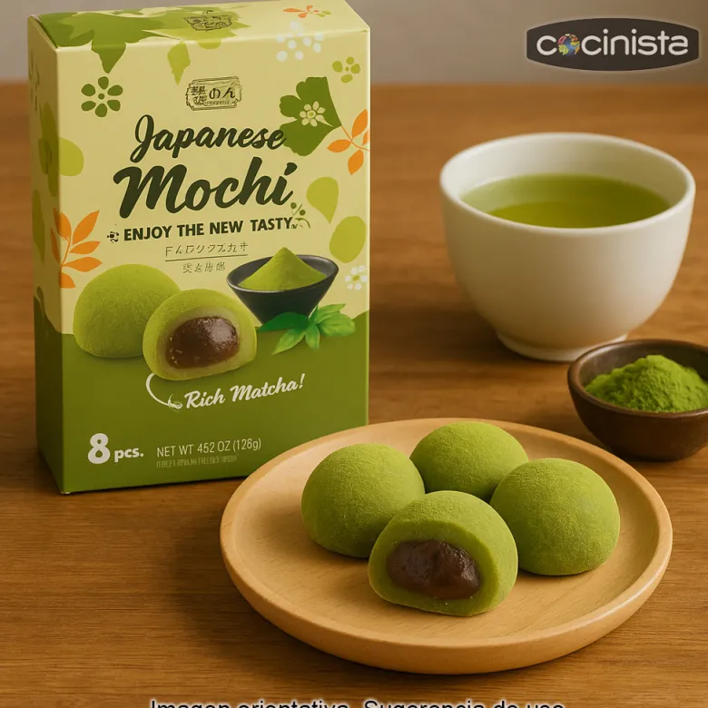Mochis de matcha - 8 uds